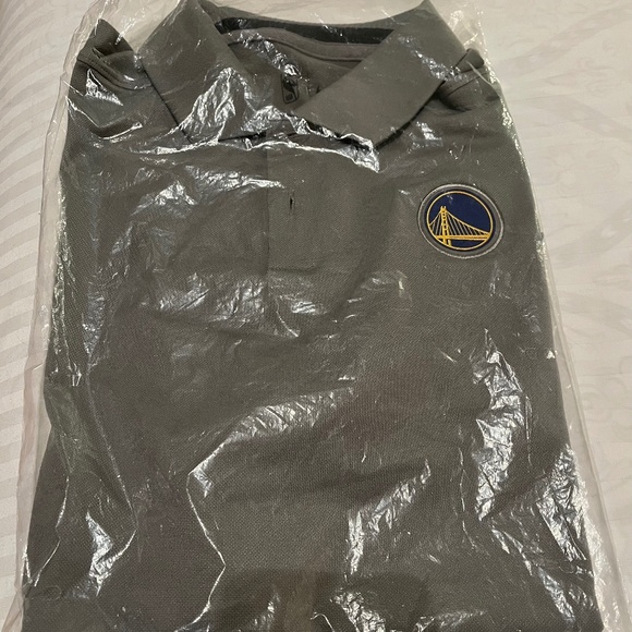 Nike Dri-Fit Golden State Warriors Polo NWT - Picture 1 of 5